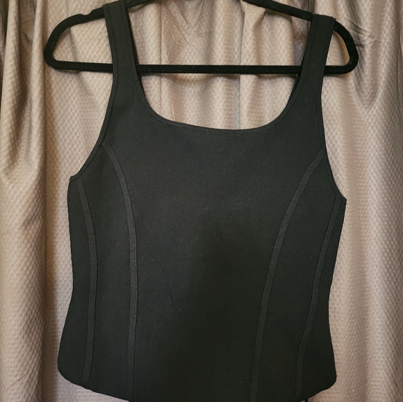 BabatonSCULPT KNIT BUSTIER WAIST TANK - Picture 3 of 4